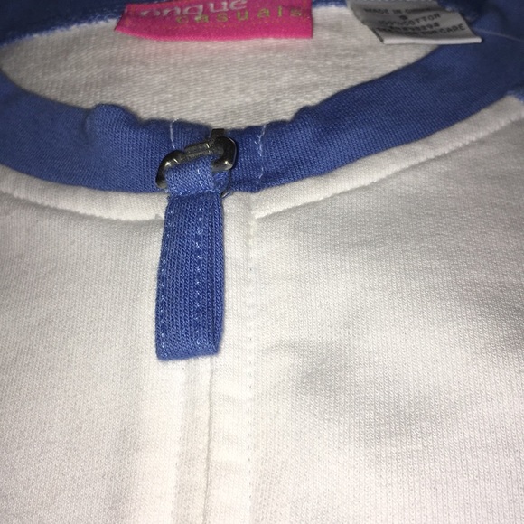 Onque Casuals-NWOT-Lady’s Zippered Top-Size:S - Picture 8 of 8